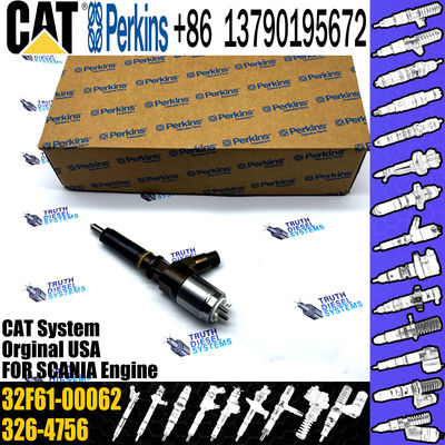 E320D injector 326-4700 10R-7675 fuel Injector Nozzle 32F61-00062 3264700 for C6.4 engine
