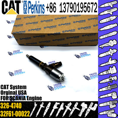 Common Rail Fuel Injector 32F61-00022 10R-7676 326-4740 for excavator CAT C4.2