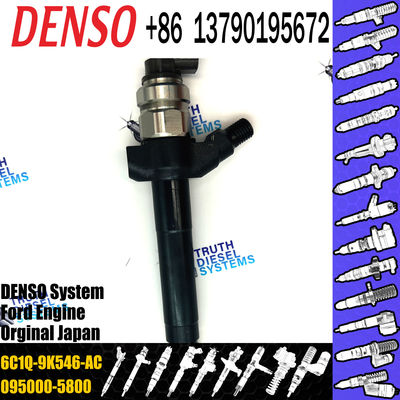 Diesel Inyector Common Rail Fuel Injector 0950005801 6C1Q-9K546-AC 095000-5800 095000-5801 for FORD Transit