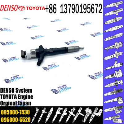 For Toyo-ta Hiase / Hu X 2KD-FTV Common rail Injector 23670-39245 095000-7430