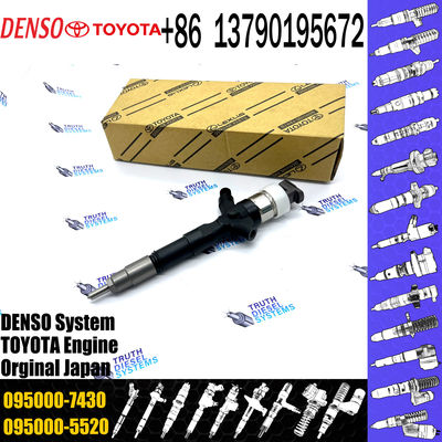 For Toyo-ta Hiase / Hu X 2KD-FTV Common Rail Injector 23670-39245 095000-7430
