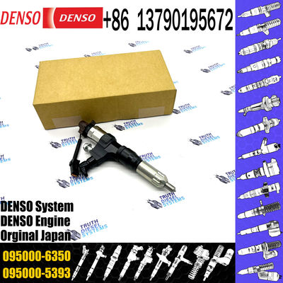 Diesel Common Rail Fuel Injector 095000-6350 For KOBELCO SK200-8/HINO J05E