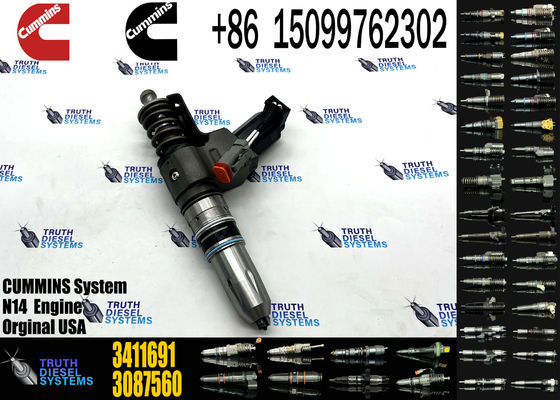 Diesel Fuel Injector N14 Common Rail Injector 3411766 3411691 3411767 3083622 3411759 4384360 3411762 4307516N 3411767T