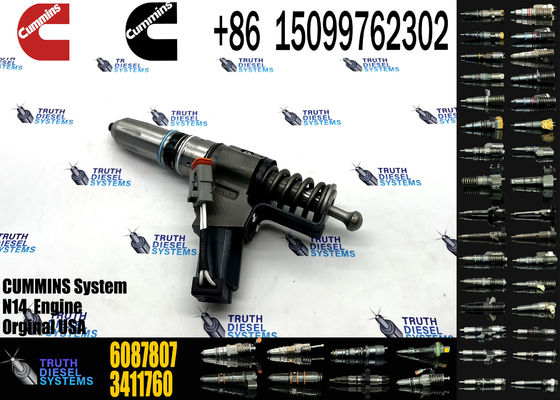 Common Rail Diesel Fuel Injector 4307516 6087807 3080931F 3411691 3411765 3087733 3095086 3411767 For Cum-mins QSN14 N14