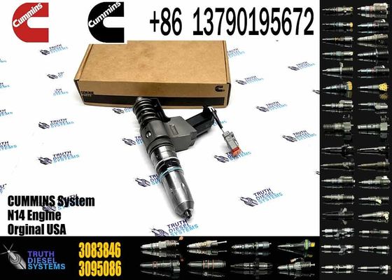 3083846 Diesel Fuel Injector N14 Common rail injector 3095086 3609796 3095040 3411763