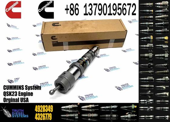 Common rail injector fuel injecto 4326779 4928346 4928349 for QSK23 Excavator QSK23 QSK45 QSK60