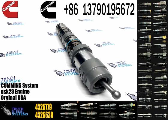 Original Genuine Engineering machinery dump truck Fuel Injector 4326639 4954801 4921360 4088430 for K78 QSK78 Engine