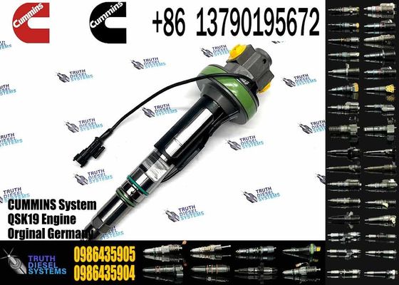 Common Rail Diesel Fuel Injector 0986435905 For Cummins QSK19 QSK38 QSK60