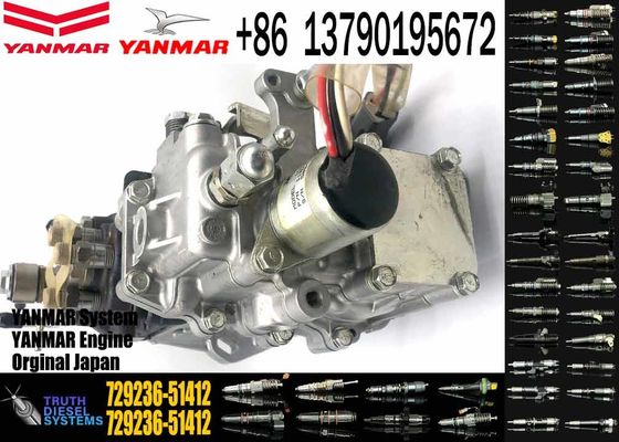 Excavator Parts 3TNV88 Engine Fuel Injection Pump 729261-51470 729236-51412 Excavator Injection Fuel Pump