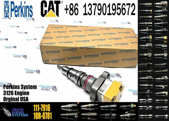 Excavator Spare Parts 4CR01974 111-7916 1117916 Fuel injector 116-3526 171-9710 for 3126 3126B 3126E engines 1163526 171