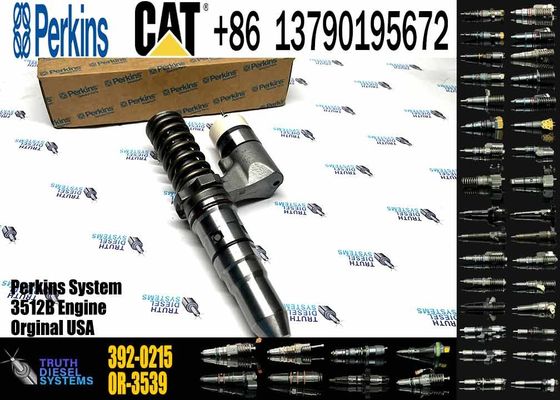 Excavator Parts 392-0215 Fuel Injector 3920215 10R-1276 10R1276 for CAT 3508B 3512B 3516B 3512C 3516C Series