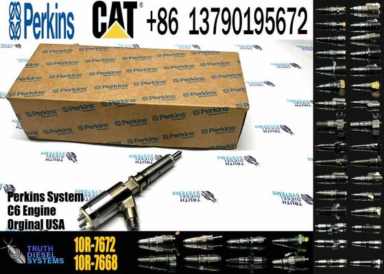 10R-7672 10R-7673 Common Rail Injector for Caterpillar CAT Perkins C6.6 C4.4 Engine