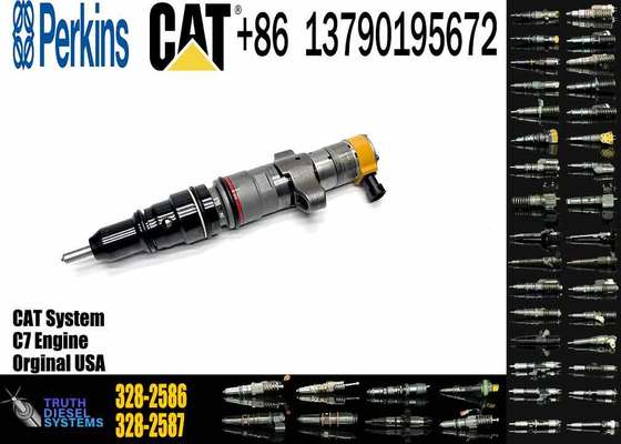 For CAT Fuel Injector 328-2586 New Condition 238-8901 for C7 Engine for E320D and E330D Excavator Diesel Fuel