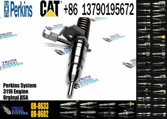 Rushed Fuel Injector 0R-8633 0R8633 for Caterpillar CAT Engine 3126 Series