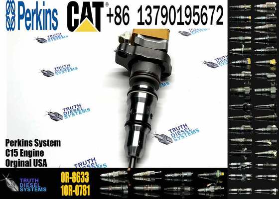 0R-8633 162-0218 Diesel Fuel Injector 1620218 0R8633 for Engine 3508B 3512B 3516B