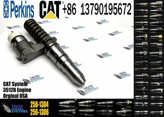 High Quality New Diesel Fuel Injector 10R-1278 2501304 250-1304 for CAT 3508B/3512B/3516B Engine