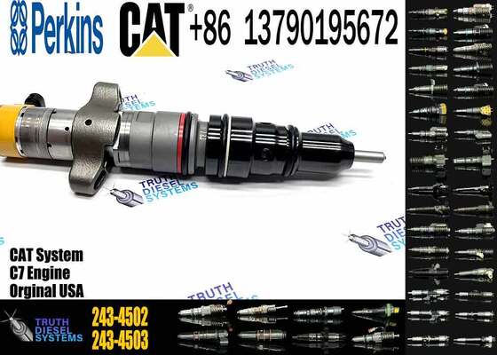 222-5961 Common Rail Fuel Injectors 241-3238 Diesel Injector 241-3239 241-3400 243-4502 for Cat Excavator Parts C7 Engine