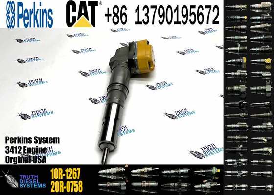 128-6601 178-0199 1286601 Fuel Injector Common Rail Injector for 3126B 3126E Engine 120H 135H Motor Grader 953C 963C Loader