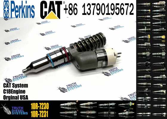 10R-7230 10R7230 291-5911 Fuel Injector for Engine C15 C18 Truck 772G Loader 988K Dozer 834K Excavator 390F