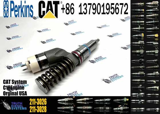 Diesel C32 Truck Engine Fuel Injector 10R-8988 291-5911 211-3026 for Overpressure Durability Usage
