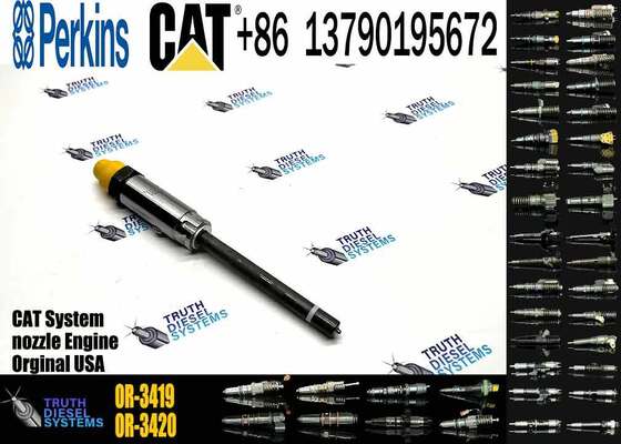 Engineering Machinery Spare Parts Fuel Injection Pencil Nozzle 4W7015 0R3419 4W-7015 0R-3419 for 3204 Engine 215B 931B