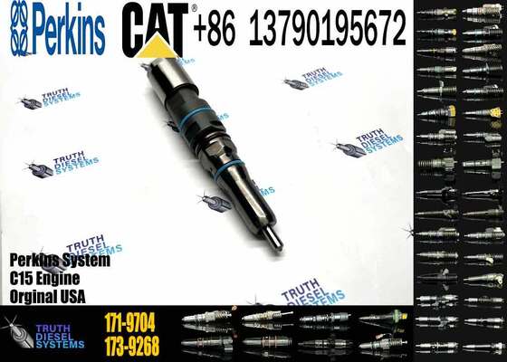 New Fuel Injector 171-9704 1719704 20R-5075 3861809 386-1809 382-0709 4563493 456-3493
