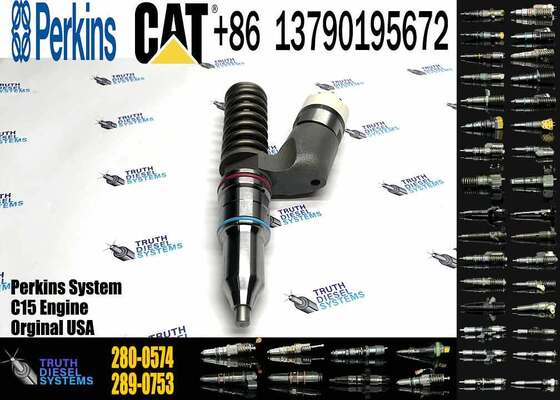 Diesel Fuel Injector 253-0615 2530615 Fuel Injector 280-0574 291-5911 254-4183 for C15 C18 Excavator Engine Engine Parts