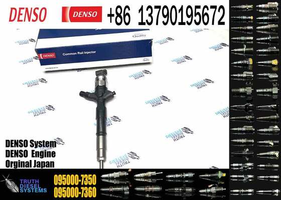 Diesel Fuel Common Rail Injector 095000-7350 23670-30210 for to-yota LAND CRUISER 1KD-FTV D-4D EURO Truck Engine Parts