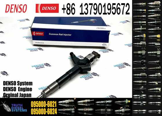 Common Rail Fuel Injector 095000-6020 095000-6021 Diesel Injector Truck Injector for Denso
