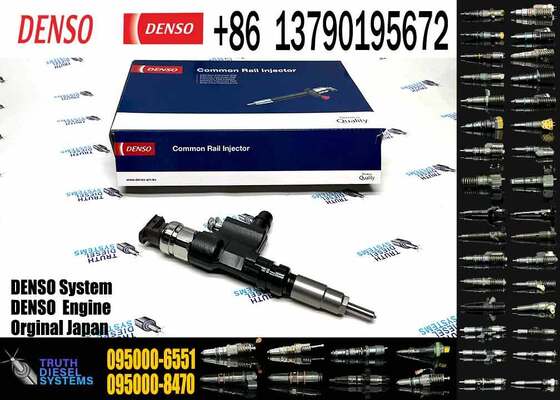 Genuine Common Rail Fuel Injector 095000-6550 diesel Injector 095000-6551