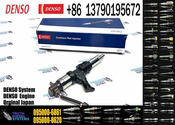 New Fuel Injector 095000-7140 33800-52000 095000-6861 9709500-714 095000-7141 for DENSO Hyundai Mighty Mega Truck HD35 HD75