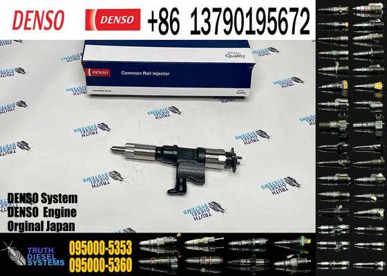 095000-5350 095000-5351 095000-5353 Genuine New Common Rail Fuel Injector for ISUZU 4HK1 ENGINE 8-97601156-4