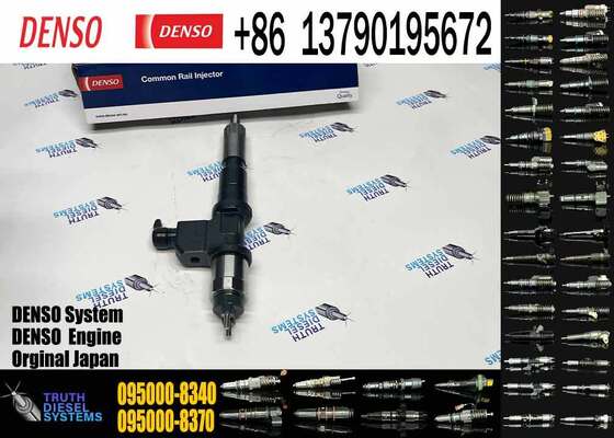 High Quality 095000-8350 095000-8370 095000-8360 095000-8340 Diesel Injector Common Rail Fuel Injector Excavator