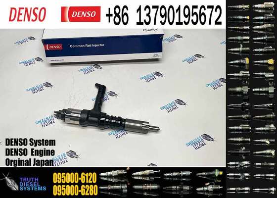 Green Power Diesel Engine Fuel Injector 095000-6120 / 6261-11-3100 With Genuine Quality