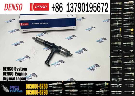 Diesel Fuel Injector 095000-6280 6219-11-3100 Common Rail Diesel Injector for Komastu SAA6D170 Engine