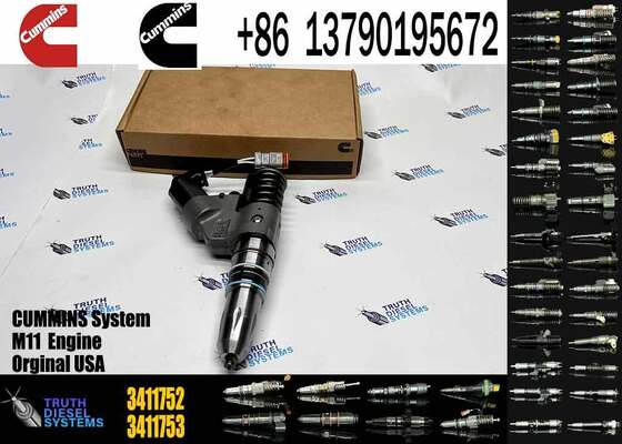 Diesel Fuel Injector Common Rail Injector 3411761 CUM-MINS M11 3411761 4903084 4061851 4902921 3411752 3411753 3411756