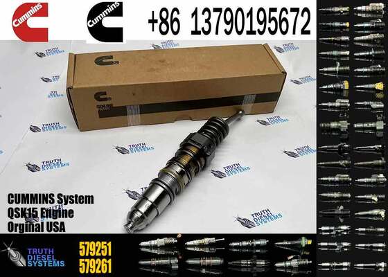 New Truck Engine Parts Fuel Injector 579251 1516658 1431529 for QSKX15 Engine Injection System
