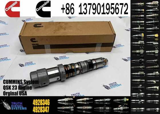 Common Rail Injector Fuel Injecto 4326779 4928346 4928349 for QSK23 Excavator QSK23 QSK45 QSK60