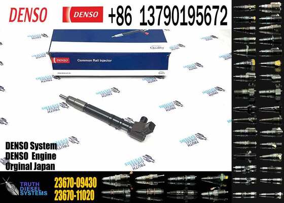 Common Rail 2 PIN Fuel Injector for Toyota 295700-0560 G4 Hilux 2.8L 1GD for Denso 23670-11020 23670-09430 23670-0E020