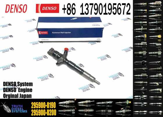 High-quality Auto Parts Common Rail Fuel Injector 23670-30170 295900-0190 23670-39445