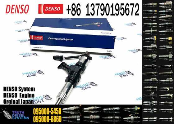 Truck Engine Parts Common Rail Diesel Fuel Injector 095000-5450 ME302143 095000-5451 095000-5452