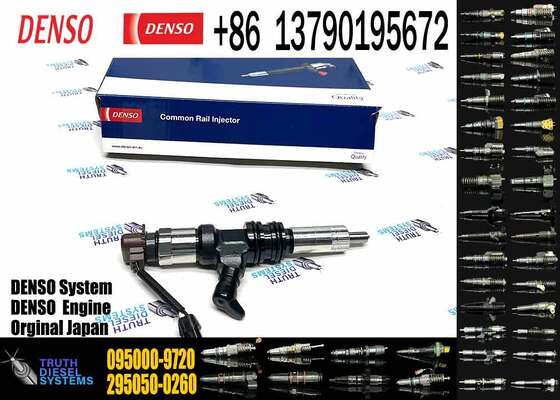Truck Engine Parts Common Rail Diesel Fuel Injector 095000-9720 ME307488 095000-9721 095000-9722