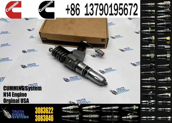 New Construction Machinery Fuel Injector Parts for CUMMINS Diesel Engine Model N14 Replacement Parts 3411766 3083846 3083622
