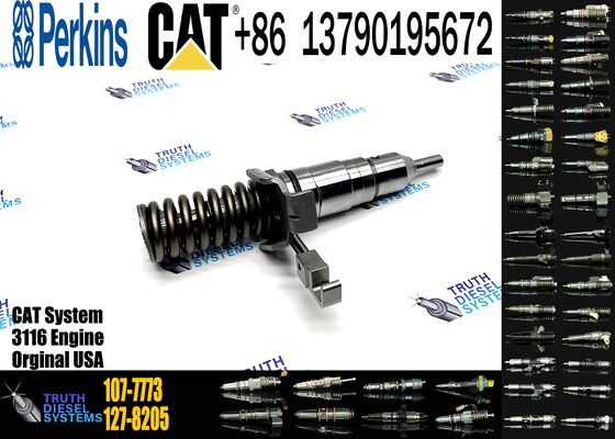 YUE CAI 3116 3114 Engine Parts Injector 107-1230 1071230 107-7732 107-7734 107-7773 Diesel Fuel Injector 1077734 1077773