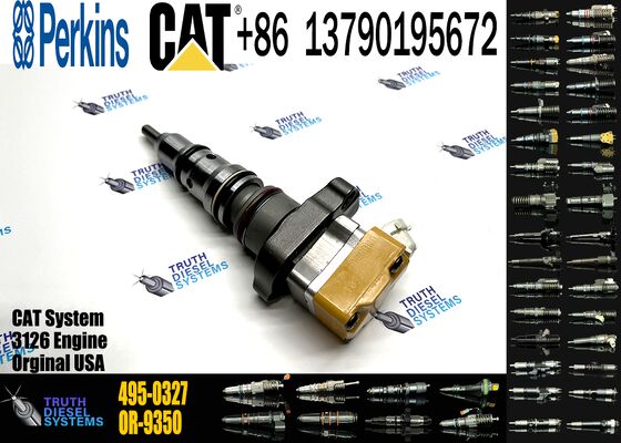 XDEP New High Quality Factory Price Common Rail Fuel Injector 495-0327 4950327 for C-aterpillar 3126 Engine