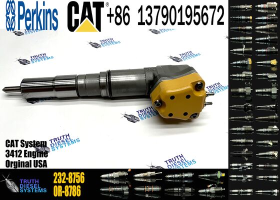 Excavator Engine Parts Fuel Injector 173-9268 138-8756 198-7912 155-1819 232-1168 232-8756 for 3412E 3408 Diesel Fuel