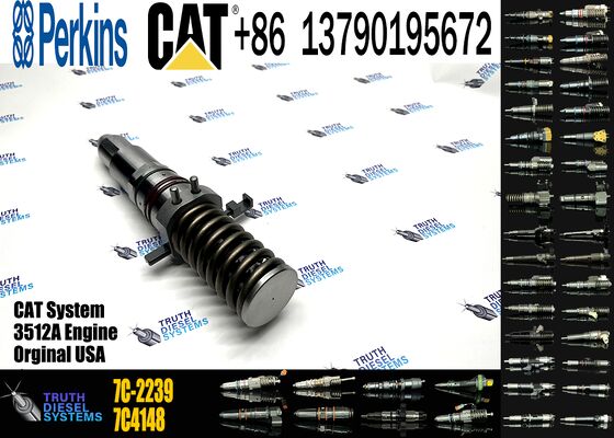 3512A Diesel Engine Parts Fuel Injector7C-4175 7C-2239 OR-3051 7C-4174 7E-9983 7E-3384for CAT C-aterpillar Construction Machinery