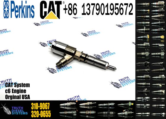 New Diesel Common Rail Fuel Injector 310-9067 3109067 for C6.6 Engine in Stock