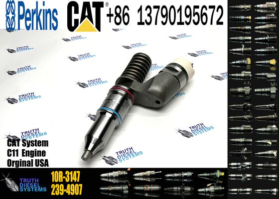 Excavator Accessories Fuel Injector 239-4907 249-0707 253-1459 10R-1305 10R-3147 for C11 Construction Machinery 6 Month