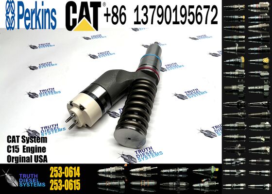 Fuel Injector 244-7716 249-0709 10R-1273 10R-9236 253-0614 10R-3263 253-0615 10R-3264 Fits for C15 Engine Excavator Truck Parts